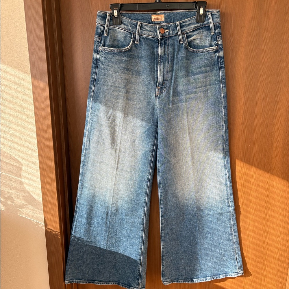 MOTHER Denim Hustler Roller Ankle Jeans
